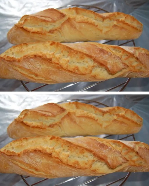 Crispy Homemade Baguette