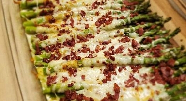 Cheesy Asparagus Casserole