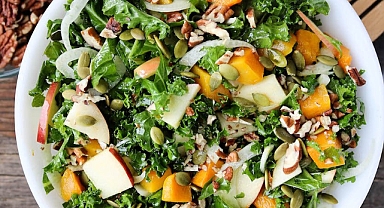 Fall Harvest Salad with Maple Vinaigrette