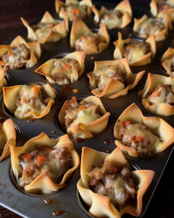Sausage & Cheese Wonton Bites Useful Tips