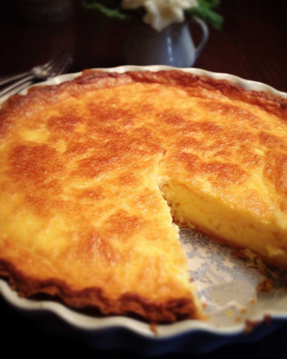 Magic Crust Custard Pie