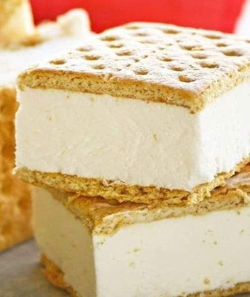 Easy Skinny Ice Cream Sandwiches Recipe