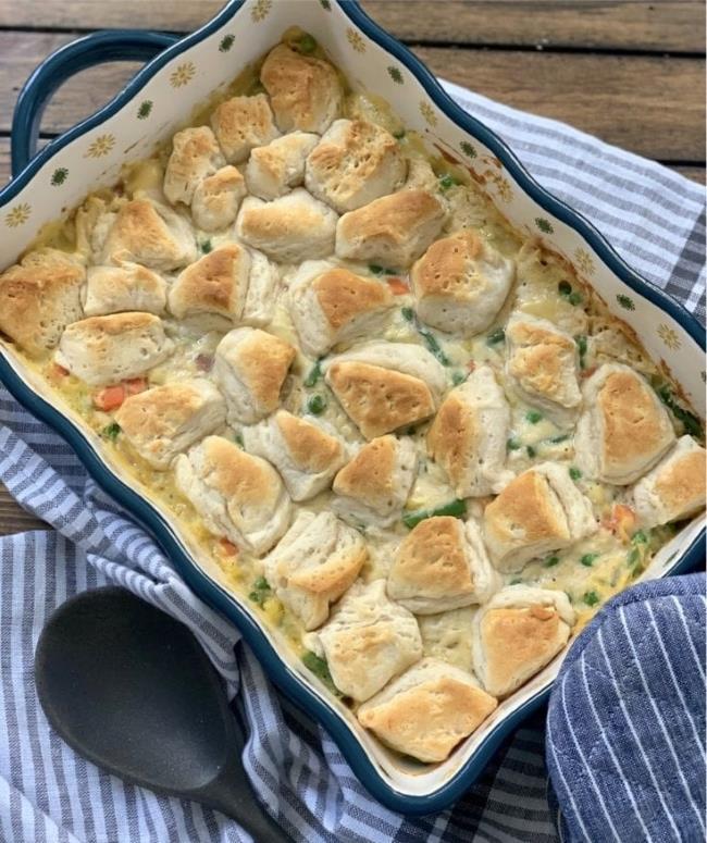 Chicken Pot Pie Biscuit Casserole Recipe Useful Tips
