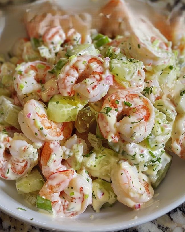 Creamy Cucumber Shrimp Salad Recipe - Useful Tips