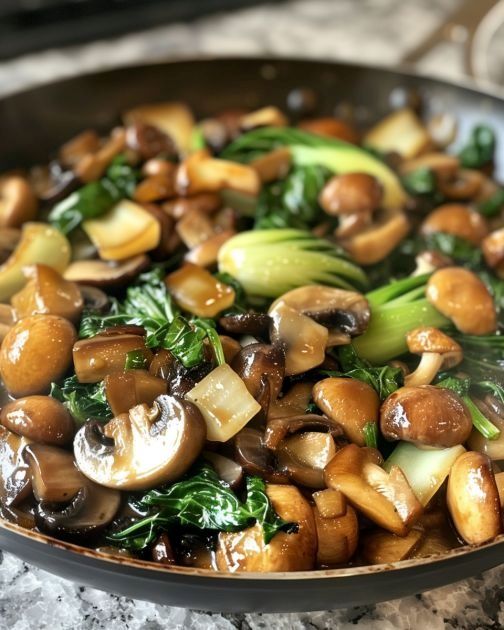 Vegetable StirFry with Bok Choy and Mushrooms Recipe Useful Tips