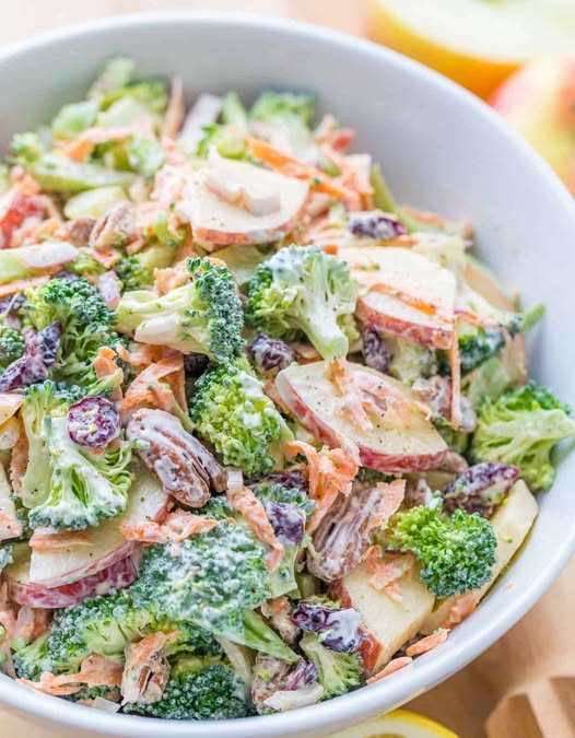 Broccoli Apple Salad Recipe