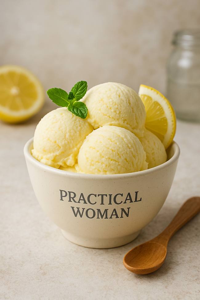 Light Lemon Ice Cream Recipe