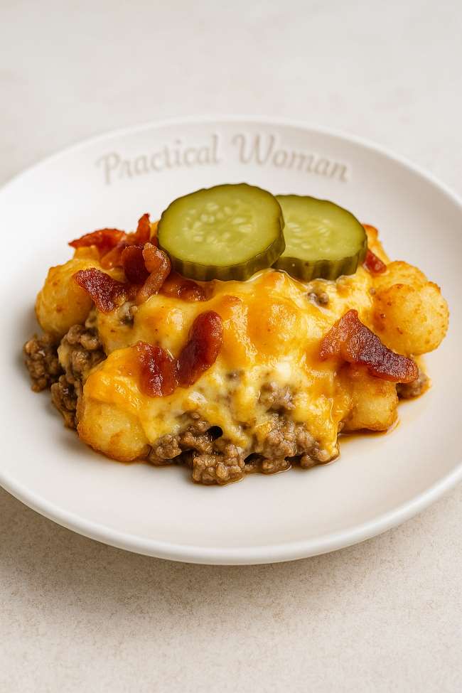 Tater Tot Cheeseburger Casserole Recipe