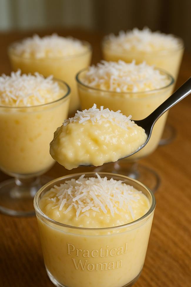 Coconut Pudding Dessert Recipe