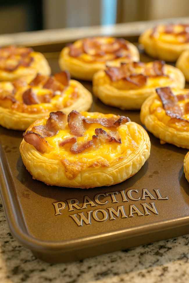 Bacon, Egg, and Cheese Tarts Recipe