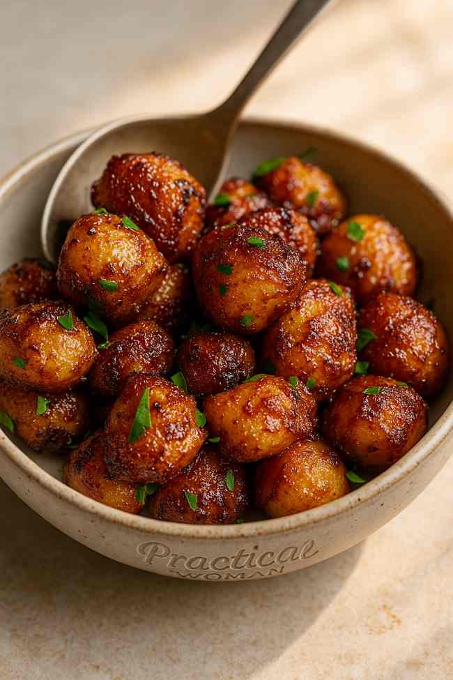 Mustard Potato Poppers Recipe