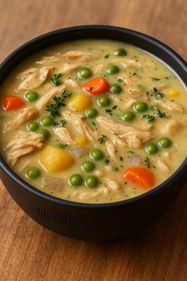 Southern Chicken Pot Pie Soup Recipe