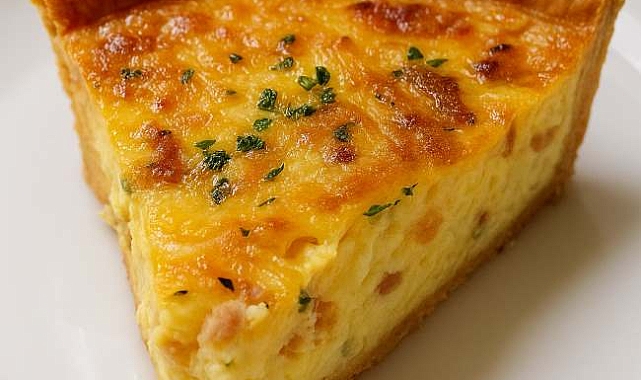 Bacon and Cheddar Quiche Recipe