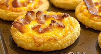 Bacon, Egg, and Cheese Tarts Recipe
