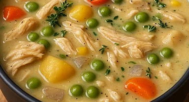 Southern Chicken Pot Pie Soup Recipe