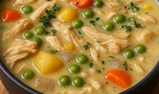 Southern Chicken Pot Pie Soup Recipe