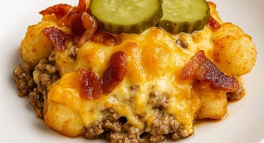 Tater Tot Cheeseburger Casserole Recipe