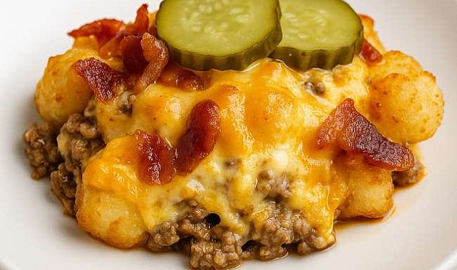 Tater Tot Cheeseburger Casserole Recipe