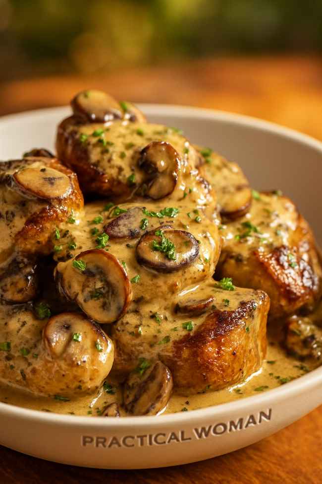 Salisbury Steaks with Mushroom Gravy Recipe