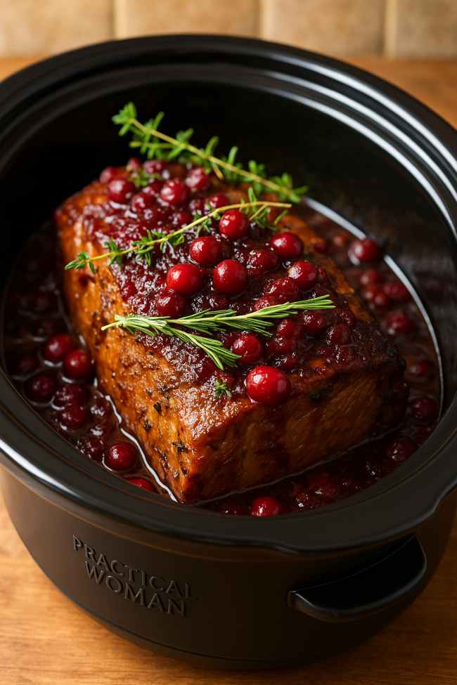Cranberry Pork Loin Roast Recipe