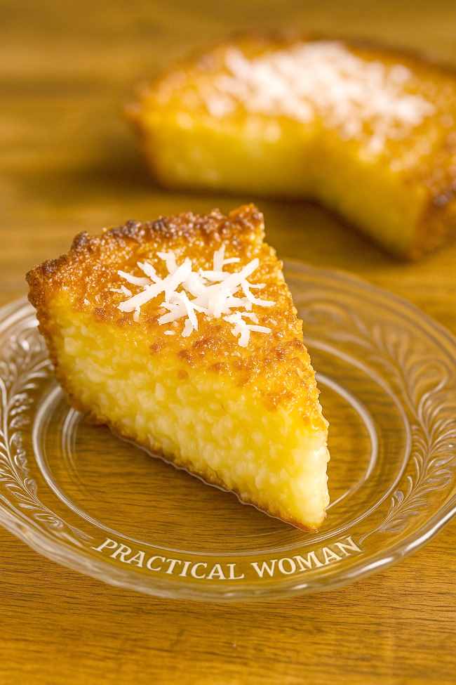 Impossible Coconut Custard Pie Recipe