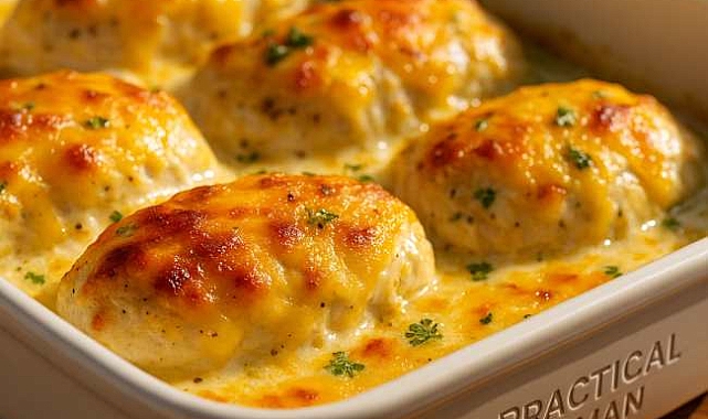 4-Ingredient Creamy Ranch Chicken Bake Recipe