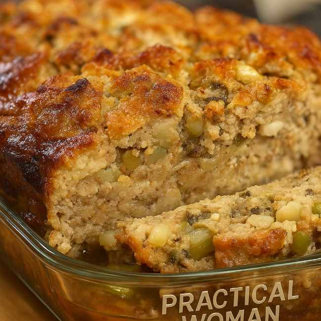 Turkey Stuffing Meatloaf Recipe