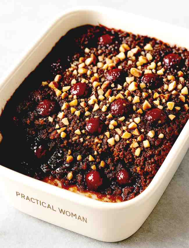 Chocolate Cherry Dessert Casserole