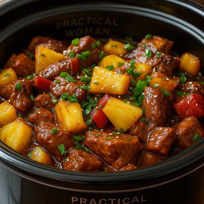 Hoisin Pork with Pineapple and Bell Peppers Recipe