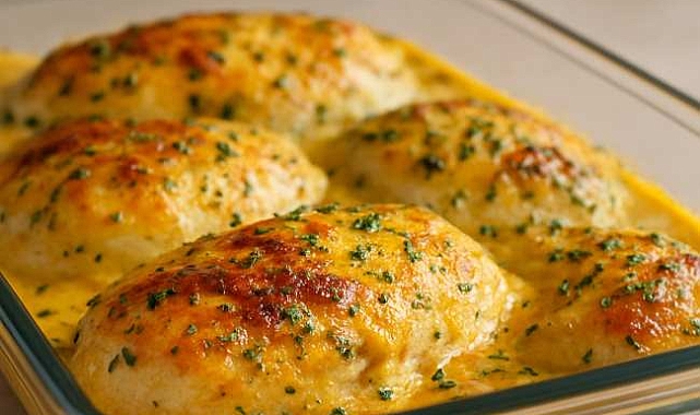 Amish Creamy Chicken Oven Casserole Recipe