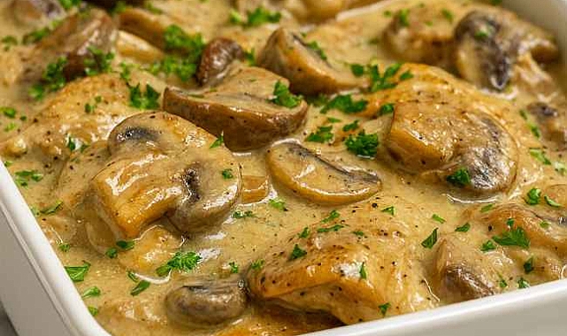 Baked Chicken Stroganoff Recipe
