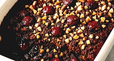 Chocolate Cherry Dessert Casserole