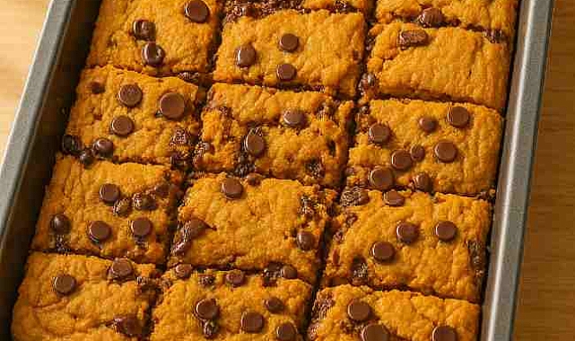 Chocolate Chip Pumpkin Bars Recipe