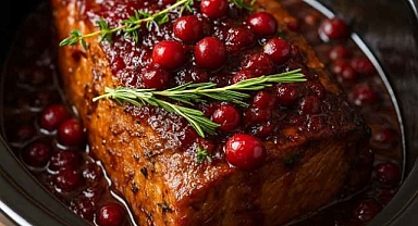 Cranberry Pork Loin Roast Recipe