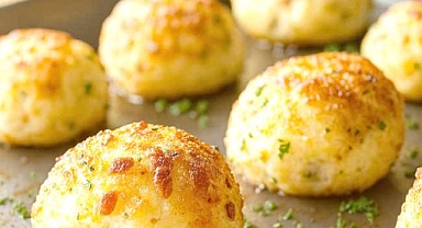 Herb-Infused Baked Potato Balls with Parmesan Recipe