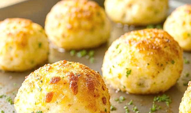 Herb-Infused Baked Potato Balls with Parmesan Recipe