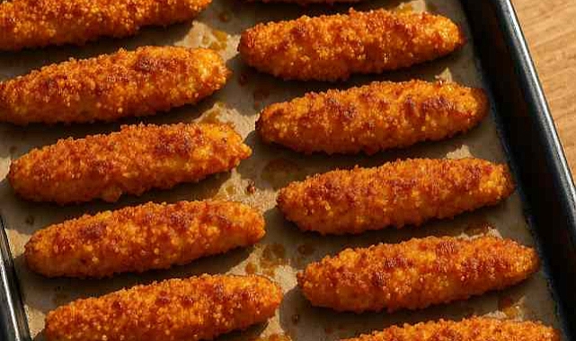 Oven-Baked Spicy Panko Chicken Strips Recipe