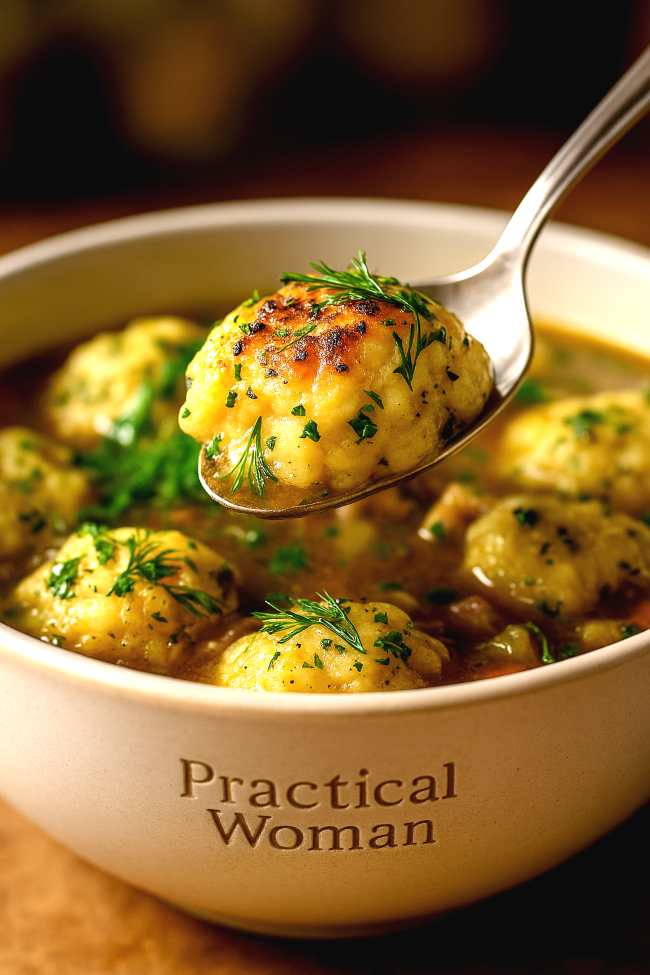 Beef Stew with Light Dumplings Recipe