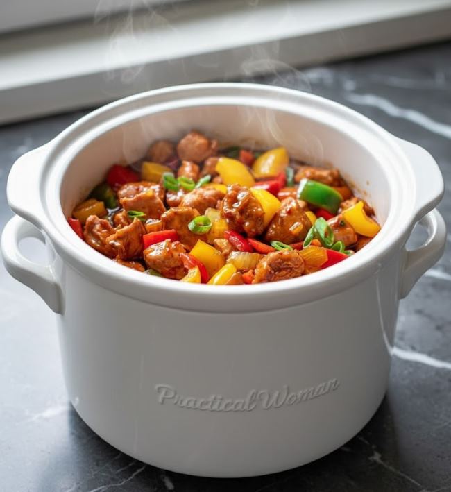 Slow Cooker Sweet & Sour Chicken with Ginger Recipe