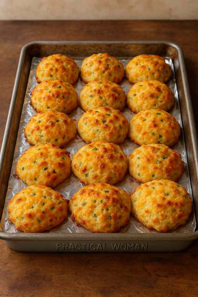 Oven Baked Cheddar Jalapeño Biscuits Recipe