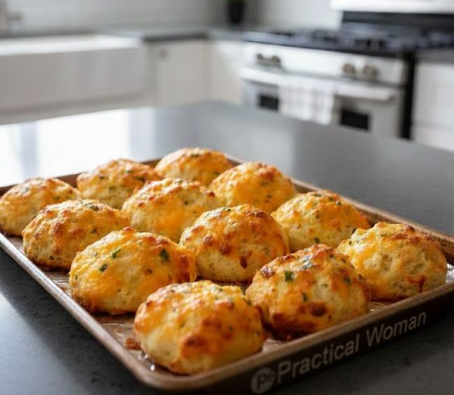 Oven Baked Cheddar Jalapeño Biscuits Recipe