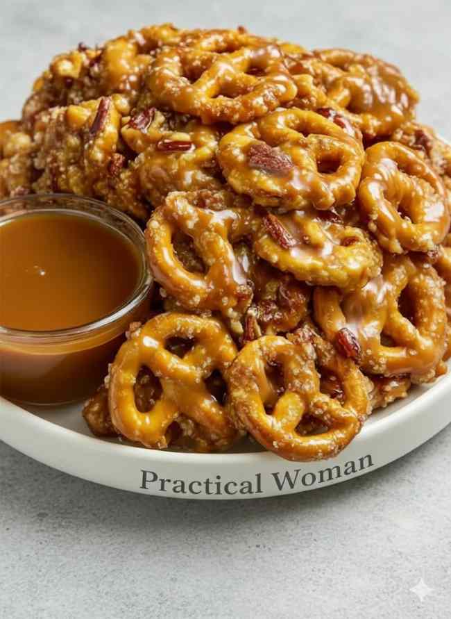 Butter Toffee Pretzels Recipe
