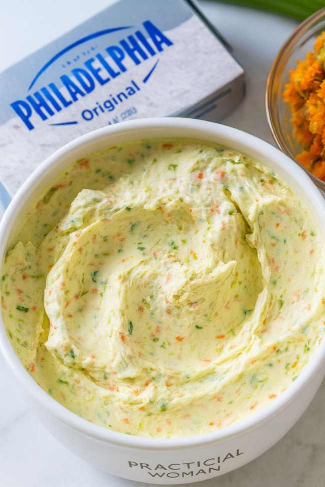 Garden Vegetable Cream Cheese Spread Recipe