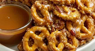 Butter Toffee Pretzels Recipe