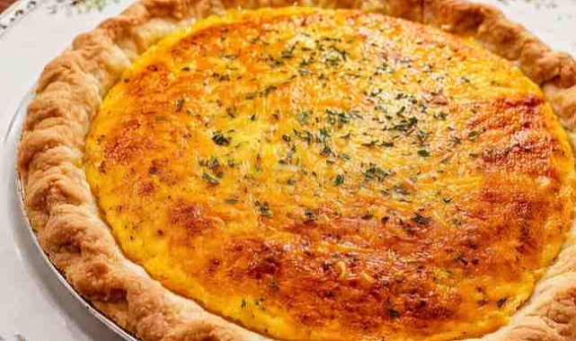 Cheddar and Herb Quiche Recipe