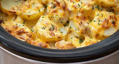 Cheesy Chicken and Potato Casserole Recipe