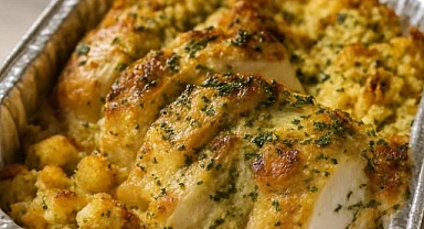 Chicken and Stuffing Bake Recipe