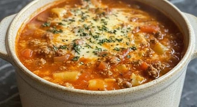 Hearty Lasagna Soup Delight Recipe