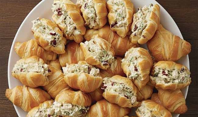 Mini Chicken Salad Croissant Sandwiches Recipe