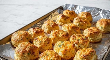 Oven-Baked Cheddar Herb Biscuits Recipe